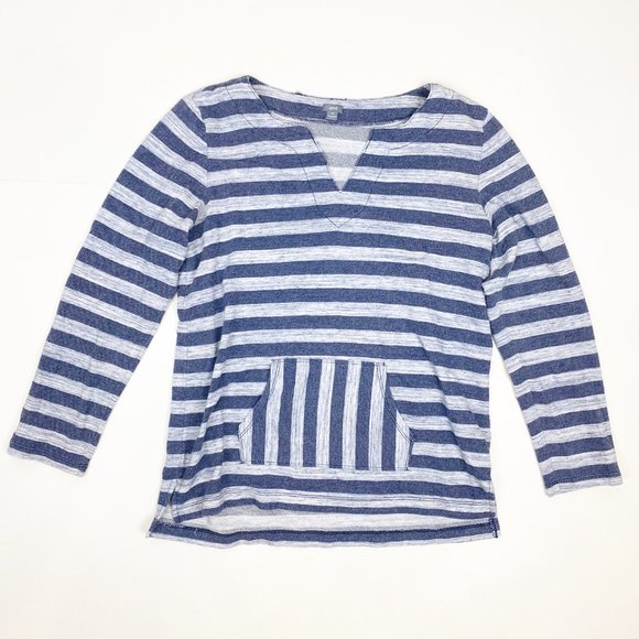 Aerie Pull Over Sweatshirt Top V-Neck Size Large L - Picture 1 of 6